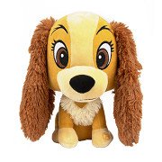 Disney Classic Soft Toy with Sound - Lady, 30cm