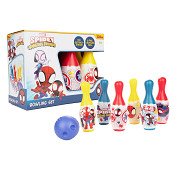 Bowling set Spidey & Friends, 7 pcs.