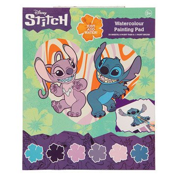 Stitch Waterverf Boek met Penseel