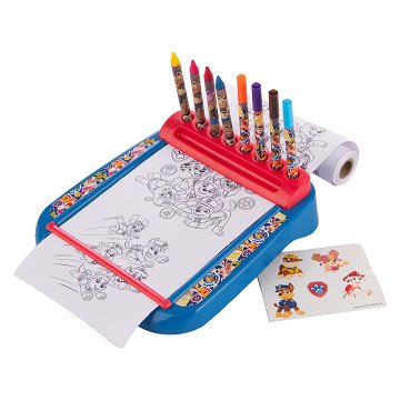 PAW Patrol Drawing Board with Roll Coloring Set, 12 pcs.