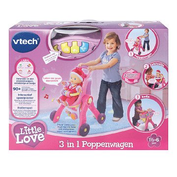 VTech Little Love - 3-in-1 Doll's Pram