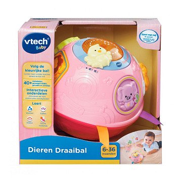 VTech Dieren Draaibal Roze