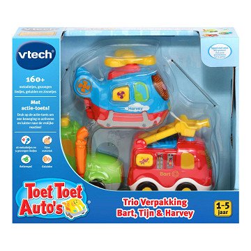 VTech Toet Toet Cars - Bart, Tijn & Harvey