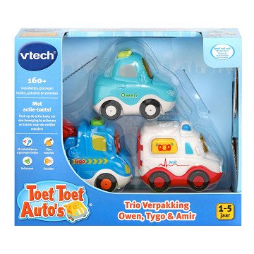 VTech Toet Toet Cars - Owen, Tygo & Amir