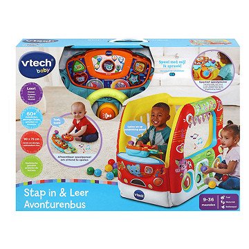 VTech Stap in & Leer Avonturenbus