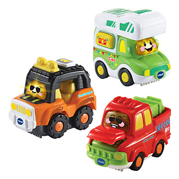 VTech Toet Toet Cars - Cas, Ted, Pascal Trio Pack