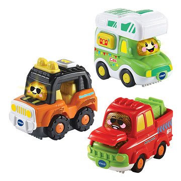 VTech Toet Toet Auto's - Cas, Ted, Pascal Trio Pack