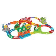 VTech Toot Toot Cars – Abenteuer-Zugset inkl. Lucas-Lokomotive