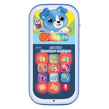 VTech Baby Call and Learn Puppy Phone with Voice Messages