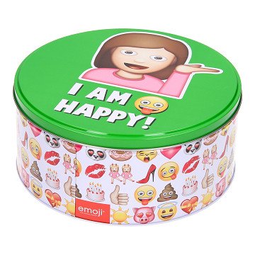 Emoji Cookie Jar - Green