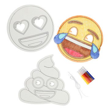Emoji Masks Making, Pack of 3