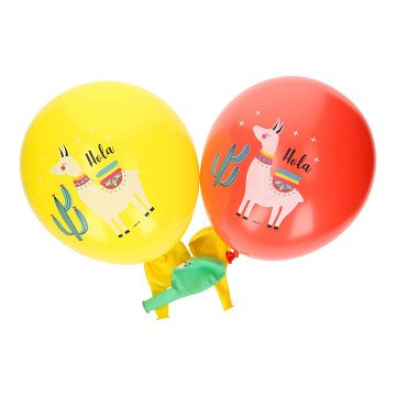 Hola Llama Balloons, 5 pcs.