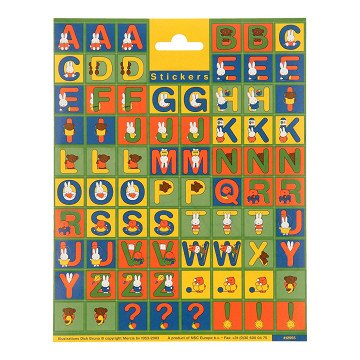 Miffy sticker sheet