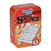 5-Dice Dice Game in a Tin