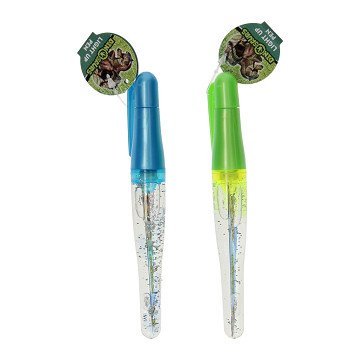 Dinosaurier-Glitzerstift mit Licht