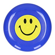 Frisbee with Smiley Face Blue