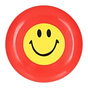 Frisbee met Lachgezicht Rood
