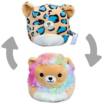 Squishmallows Cuddle Plush Flip-a-Mallow: Emanga & Leonard