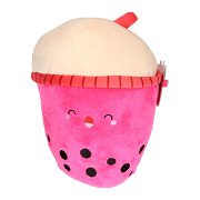 Bubble Tea Plush Pink, 28cm