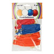 Punch balloons 45cm, 5 pcs.