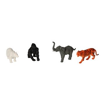 Wild Animals, 4pcs.