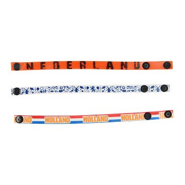 Fanbands Holland Polsband
