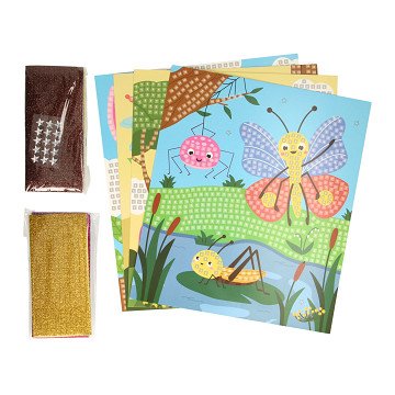 Mosaic Glitter Craft Set Butterfly