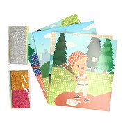 Mosaic Glitter Craft Set Sports