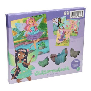 Mosaic Glitter Craft Kit Elf