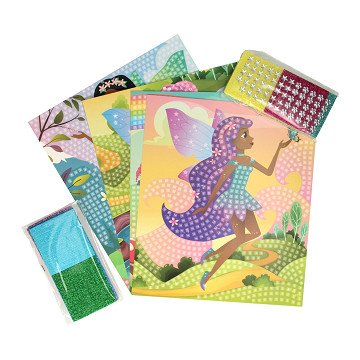 Mosaic Glitter Craft Set Elf