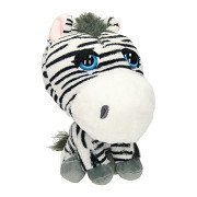 Plüschtier BIG Head Plüsch Zebra, 22cm