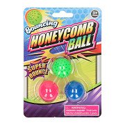 Bouncing ball Honeycomp, 3 pcs.