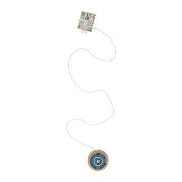 Houten Jojo met Circkels, 5cm
