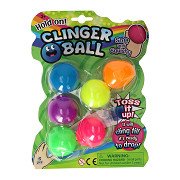 Squeeze Neon Balls, 6 Stk.