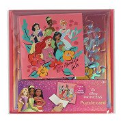 Jigsaw Puzzle Card Disney Prinses Card and Envelope