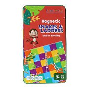 Magnetic Travel Game in Tin Snake & Ladders