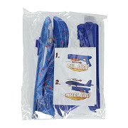 Afschiet Foamvliegtuig met Licht - 23cm