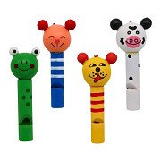 Wooden Animal Whistle - 7cm