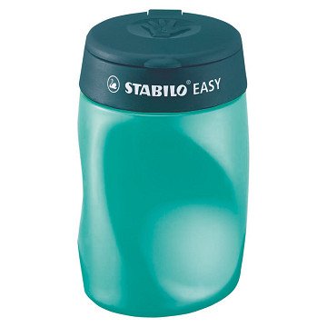 STABILO EASYsharpener - 3 in 1 Pencil Sharpener - Left - Petrol