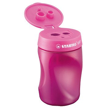 STABILO EASYsharpener - 3 in 1 Pencil Sharpener - Left - Pink