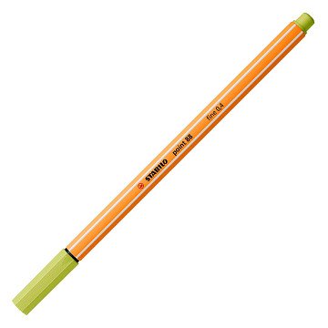 STABILO Fineliner Punkt 88 – Orangegrün