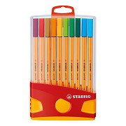 STABILO point 88 - Fineliner - ColorParade - Set 20 Stuks