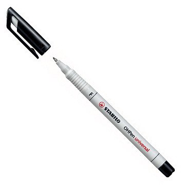 STABILO OHPen universal - Non Permanent Marker - Black