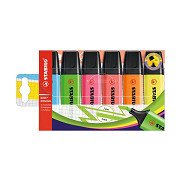 STABILO BOSS ORIGINAL - Highlighter - Set of 6 Pieces