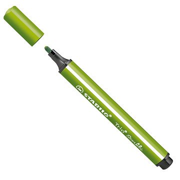 STABILO Trio Scribbi - Felt-tip pen with flexible tip - Light green