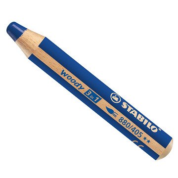 STABILO woody 3 in 1 - Multitalented Colored Pencil - Ultramarine