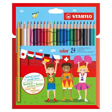 STABILO color - Buntstift - Set mit 24 Teilen