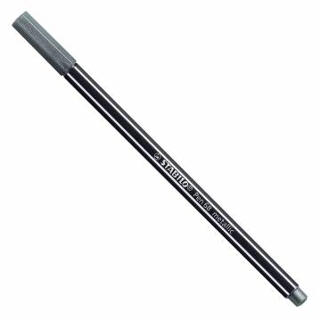 STABILO Pen 68 Metallic - Felt-tip pen - Silver (68/805)