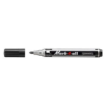 STABILO Mark-4-all F - Permanent Marker - Zwart