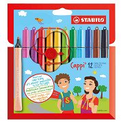 STABILO Cappi - Filzstift - Set mit 12 Stück